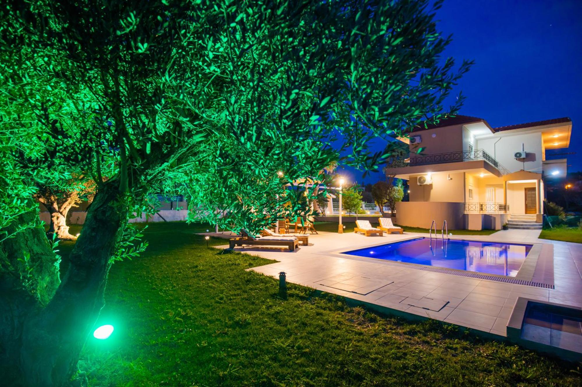 Villa Cervus Dianae Mourátagas Exterior photo